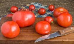 Kā pagatavot marinētus tomātus bez mizas ziemai, ātrās sālīšanas receptes Kā marinēt tomātus bez mizas