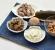 Salotos su konservuotomis baltosiomis pupelėmis ir vištienos širdelėmis Su bulvėmis, agurkais ir žaliais žirneliais